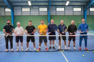 Felnőtt teniszezők csoportkép